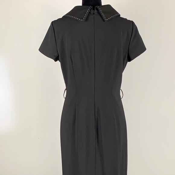 Tahari black dress size 8 - Picture 5 of 7
